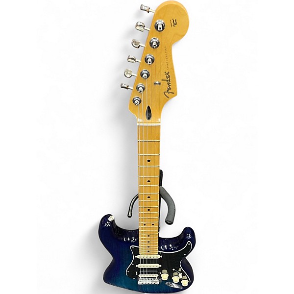 Used Fender Player II Plus Top Blue Burst Solid Body Electric Guitar