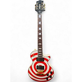 Used Firefly BULLSEYE White Solid Body Electric Guitar