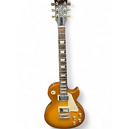 Used 2018 Gibson Les Paul Tribute Honey Burst Solid Body Electric Guitar