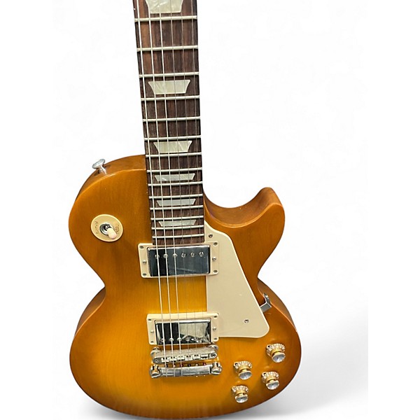 Used 2018 Gibson Les Paul Tribute Honey Burst Solid Body Electric Guitar