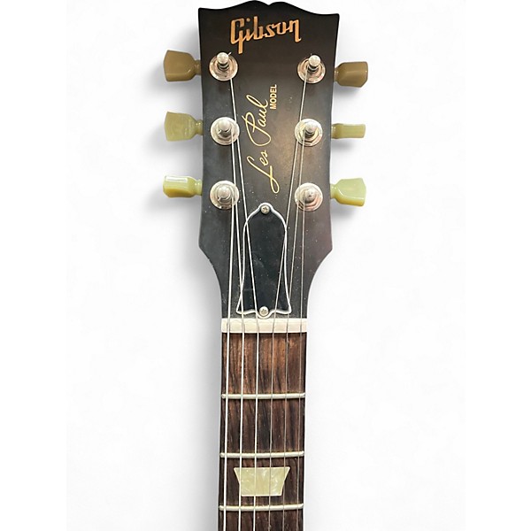 Used 2018 Gibson Les Paul Tribute Honey Burst Solid Body Electric Guitar