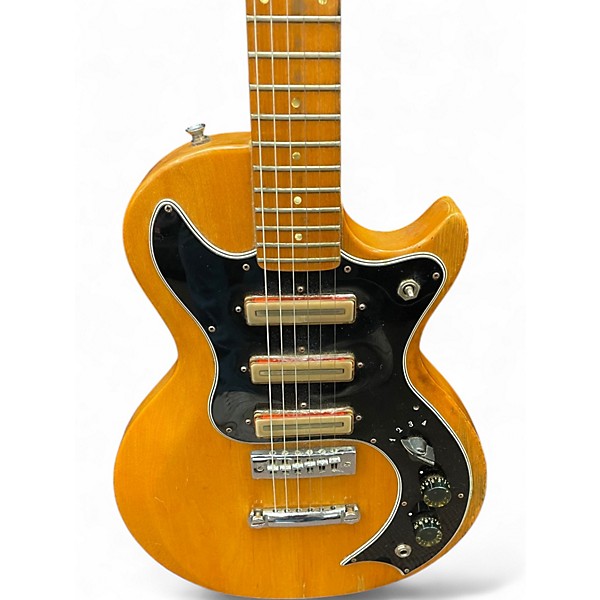 Vintage 1976 Gibson S-1 Natural Solid Body Electric Guitar