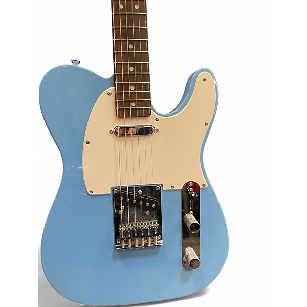 Used Squier Affinity Telecaster Blue Solid Body Electric Guitar