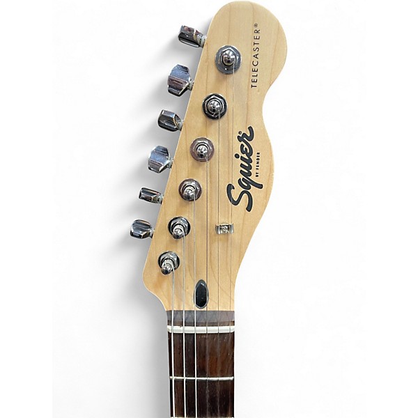 Used Squier Affinity Telecaster Blue Solid Body Electric Guitar