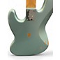 Used Fender 60th anniversary road worn jazz bass Silver Electric Bass Guitar