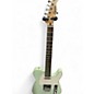 Used Squier Affinity Telecaster Surf Green Solid Body Electric Guitar thumbnail