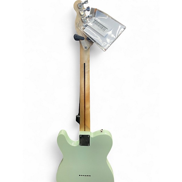 Used Squier Affinity Telecaster Surf Green Solid Body Electric Guitar