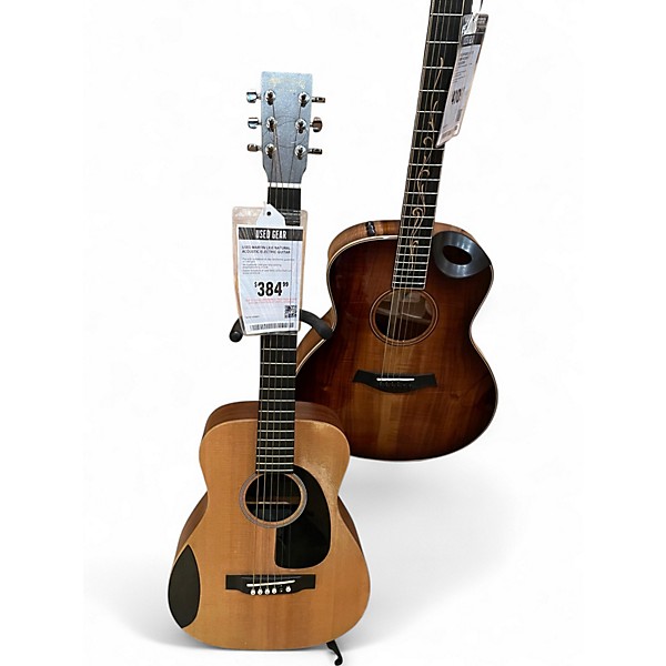 Used Martin LX1E Natural Acoustic Electric Guitar