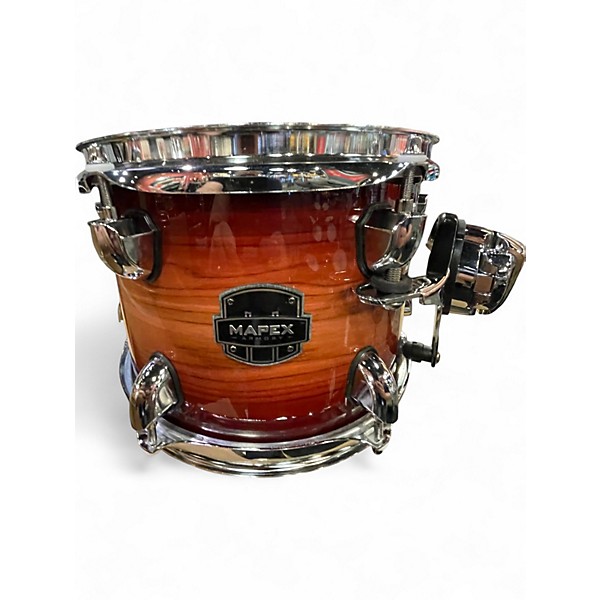 Used 2019 Mapex 6 Piece ARMORY Crimson Red Burst Drum Kit