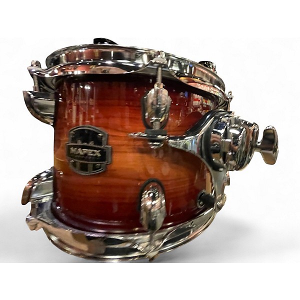 Used 2019 Mapex 6 Piece ARMORY Crimson Red Burst Drum Kit