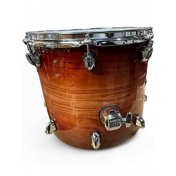 Used 2019 Mapex 6 Piece ARMORY Crimson Red Burst Drum Kit