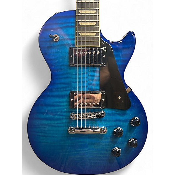 Used Gibson Les Paul Studio Blue Burst Solid Body Electric Guitar