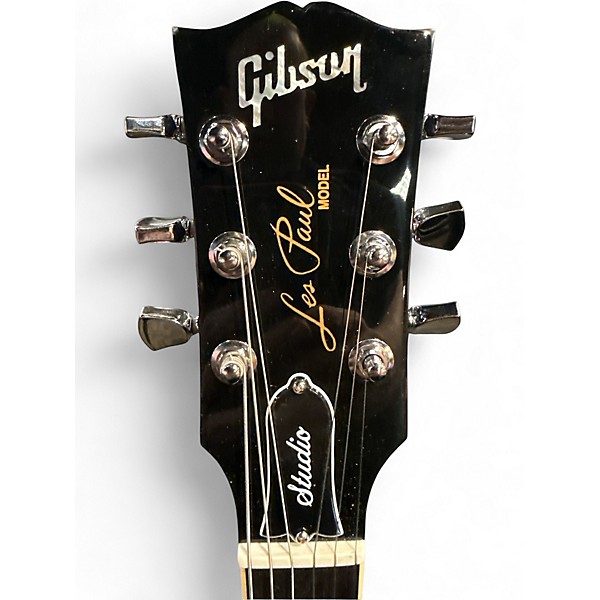 Used Gibson Les Paul Studio Blue Burst Solid Body Electric Guitar