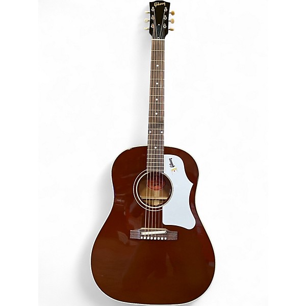 Used 2025 Gibson 1960's J-45 Wine Red Acoustic Guitar