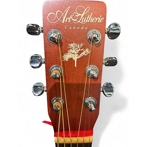 Used Art & Lutherie AMI SPRUCE Cherry Acoustic Guitar
