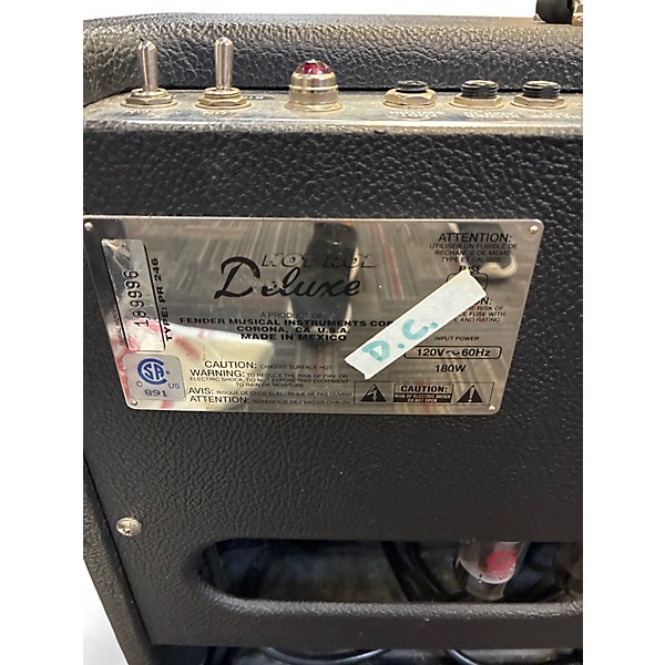 Used Fender Hot Rod Deluxe 40W 1x12 Tube Guitar Combo Amp