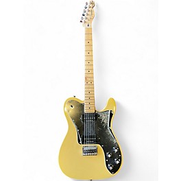 Used Squier Telecaster Custom Butterscotch Blonde Solid Body Electric Guitar