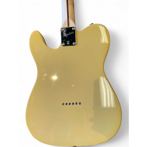 Used Squier Telecaster Custom Butterscotch Blonde Solid Body Electric Guitar