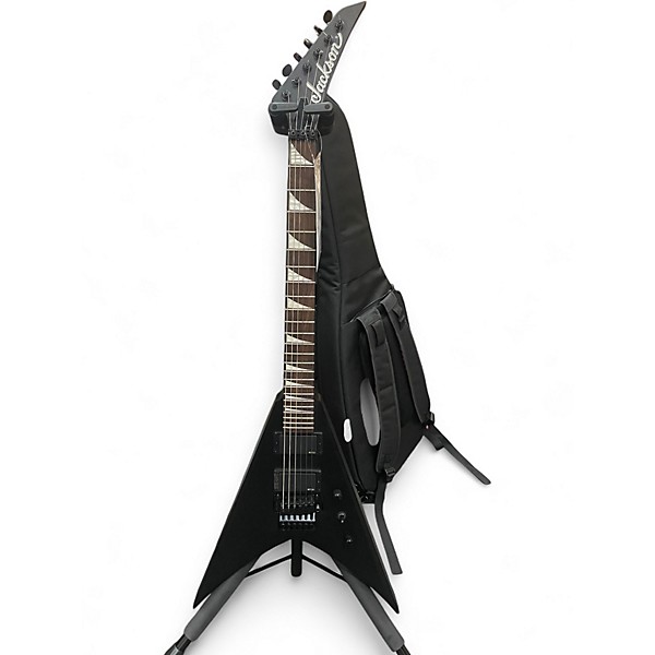 Used Jackson KING V X SERIES Black Solid Body Electric Guitar