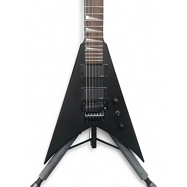 Used Jackson KING V X SERIES Black Solid Body Electric Guitar