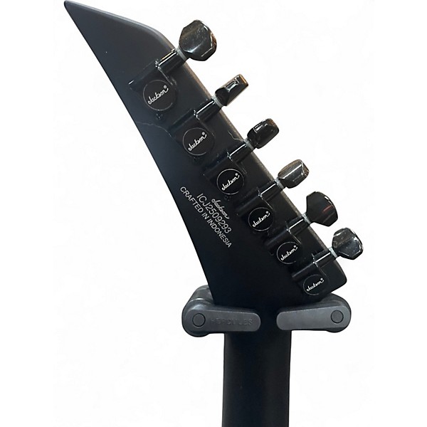 Used Jackson KING V X SERIES Black Solid Body Electric Guitar