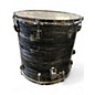 Used 2023 Ludwig 5 Piece CUSTOM OAK 5 PIECE Black Drum Kit