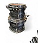 Used 2023 Ludwig 5 Piece CUSTOM OAK 5 PIECE Black Drum Kit