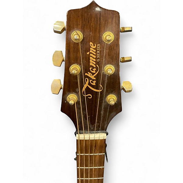 Used Takamine EG340C Natural Acoustic Electric Guitar