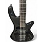 Used Schecter Guitar Research Stage 4 Diamond Series Black Electric Bass Guitar