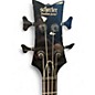 Used Schecter Guitar Research Stage 4 Diamond Series Black Electric Bass Guitar