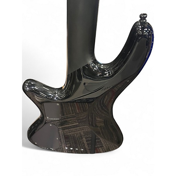 Used Schecter Guitar Research Stage 4 Diamond Series Black Electric Bass Guitar