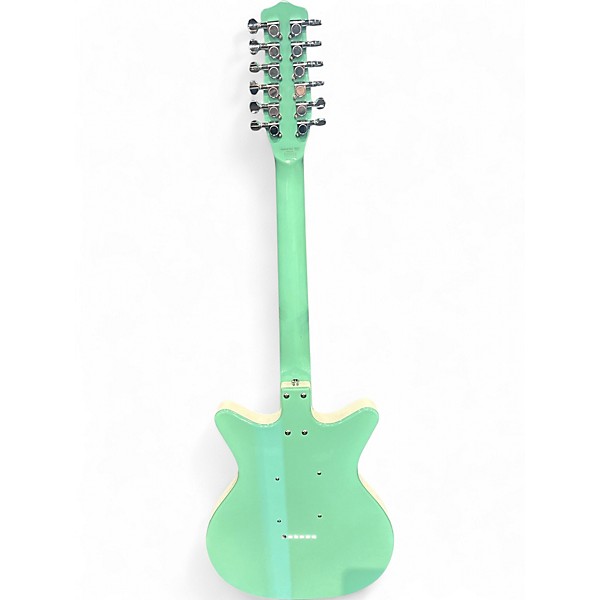 Used Danelectro 59M 12 String Blue Solid Body Electric Guitar