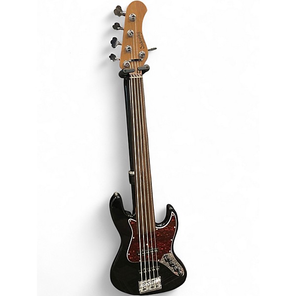 Used Sadowsky Guitars MetroExpress Fretless Black Electric Bass Guitar
