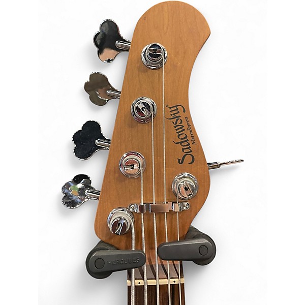 Used Sadowsky Guitars MetroExpress Fretless Black Electric Bass Guitar