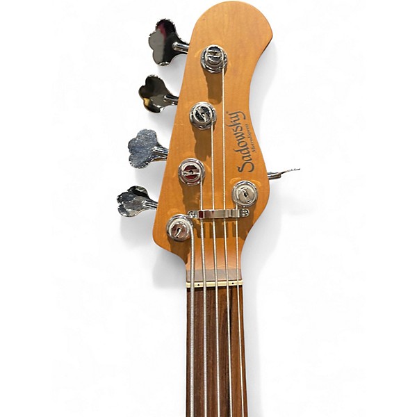 Used Sadowsky Guitars MetroExpress Fretless Black Electric Bass Guitar