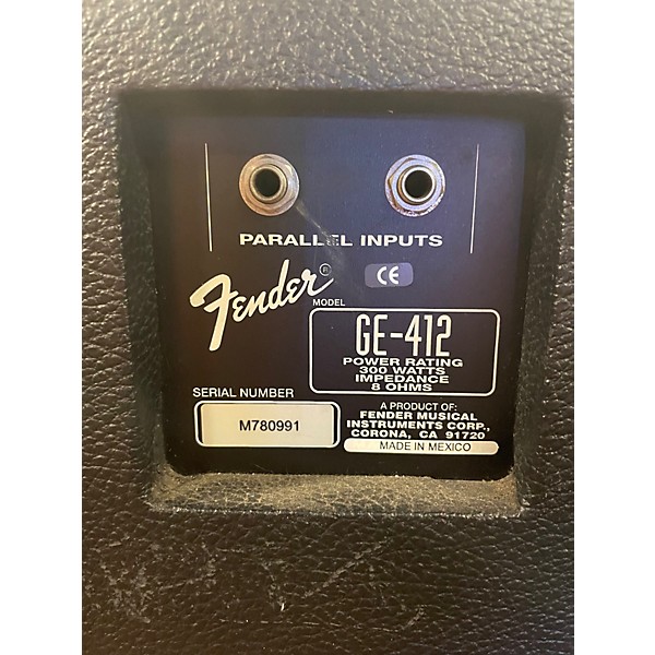 Used Fender GE-412 Guitar Cabinet
