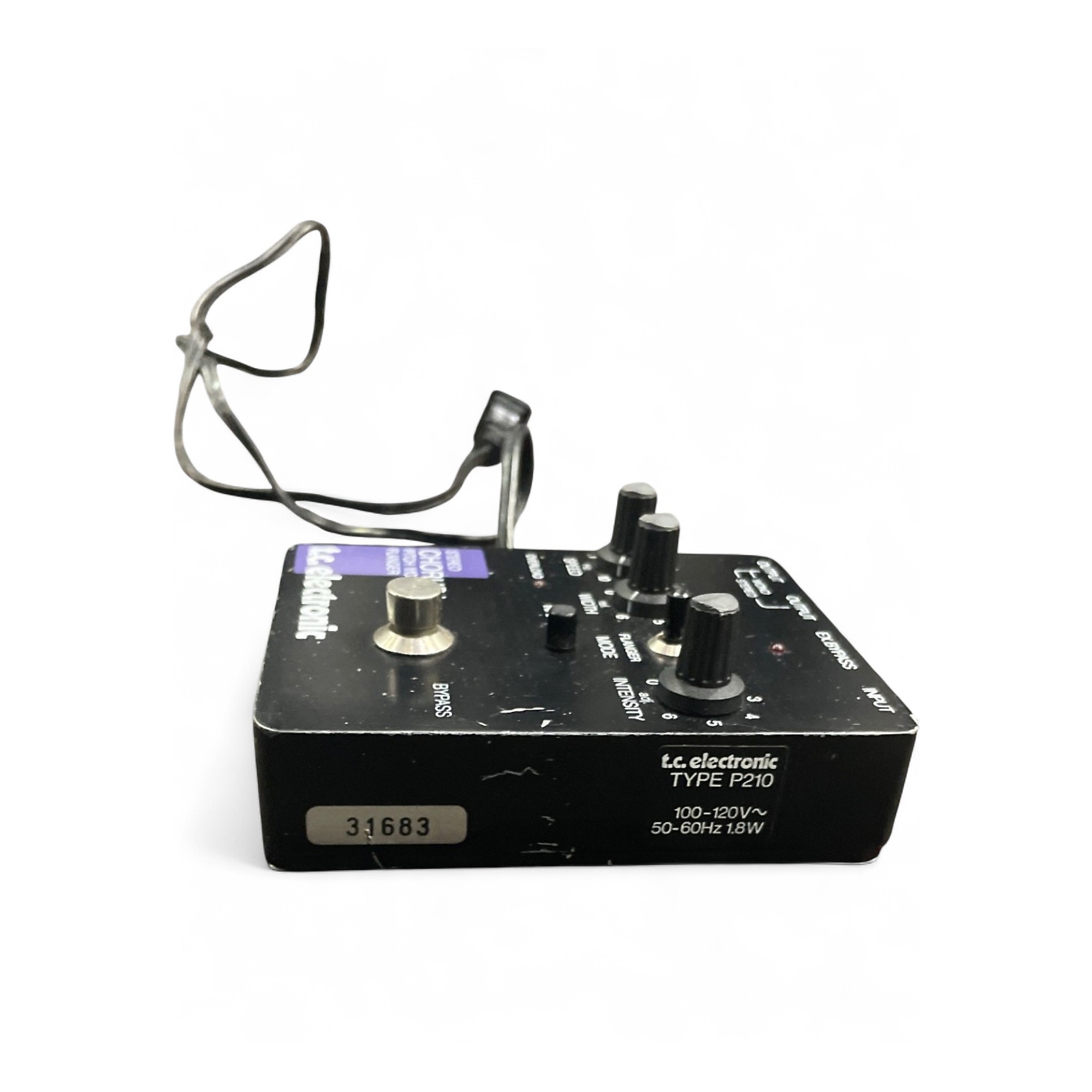 Used TC Electronic SCF (Stereo Chorus Flanger) Effect Pedal