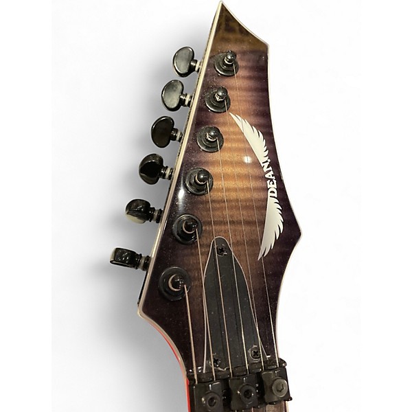 Used Dean ZERO Brown Sunburst Solid Body Electric Guitar