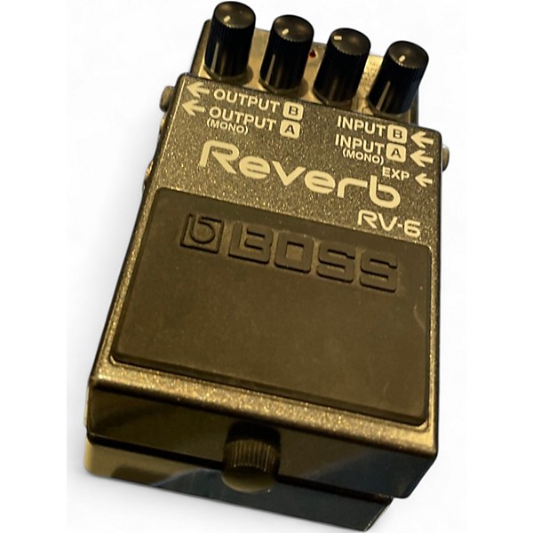 Used BOSS RV6 Digital Reverb Effect Pedal