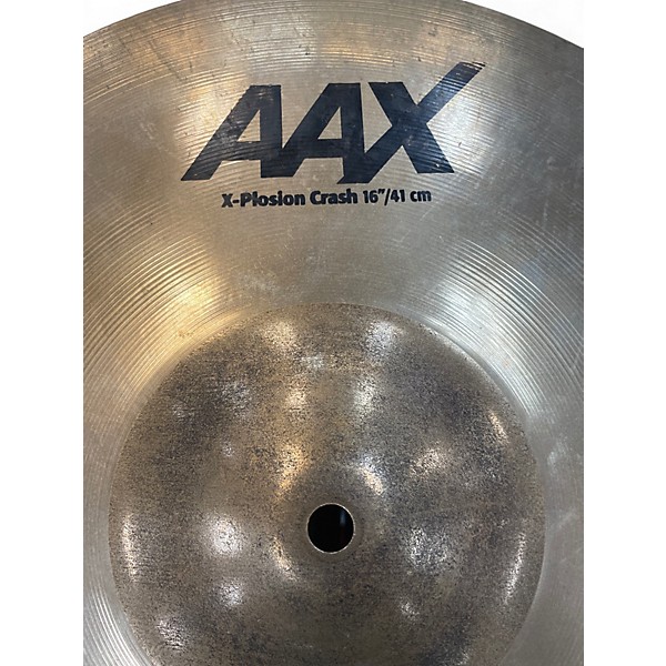 Used SABIAN 16in AAX Xplosion Crash Cymbal