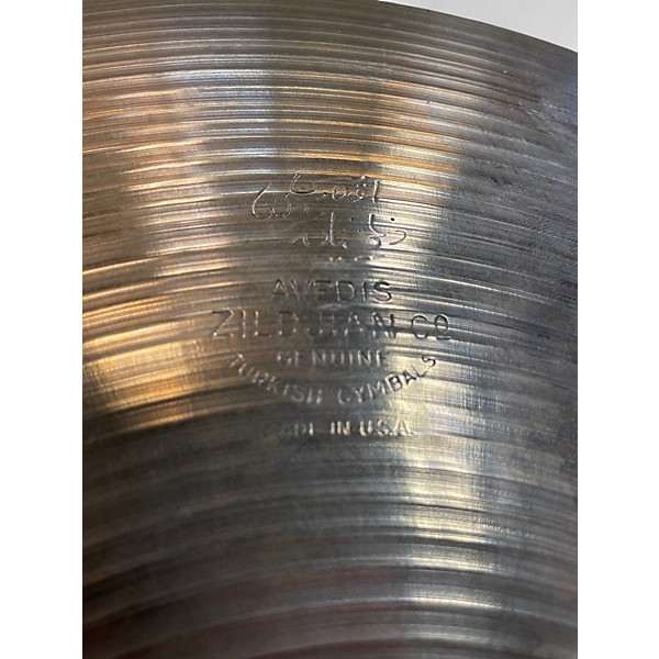 Used Zildjian 14in Avedis Hi Hat Pair Cymbal