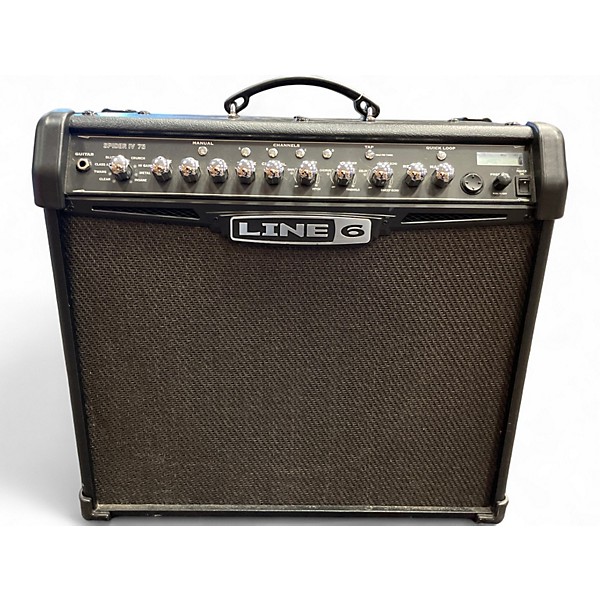 Used Line 6 Spider IV 75W 1x12 Guitar Combo Amp