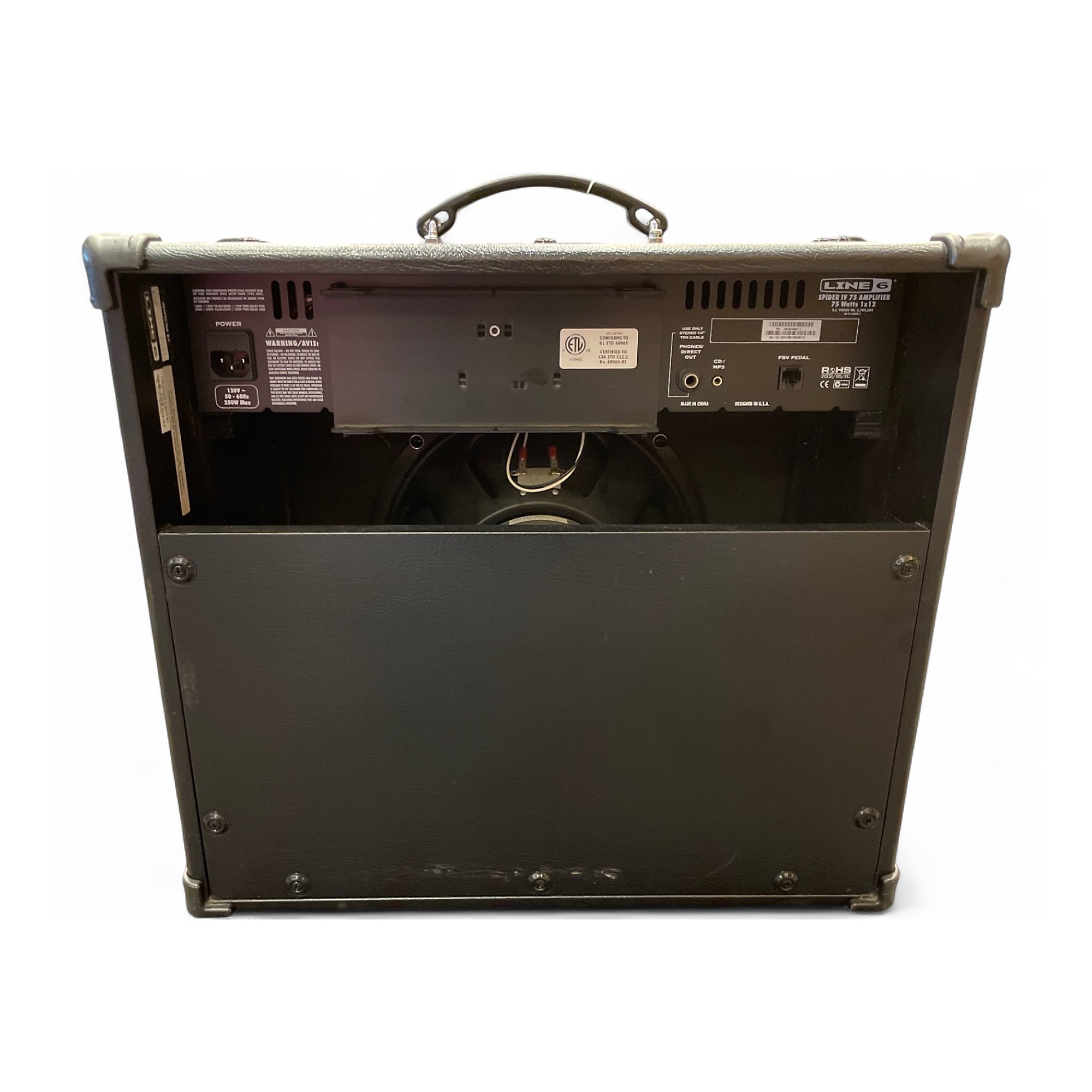 Used Line 6 Spider IV 75W 1x12 Guitar Combo Amp | Guitar Center