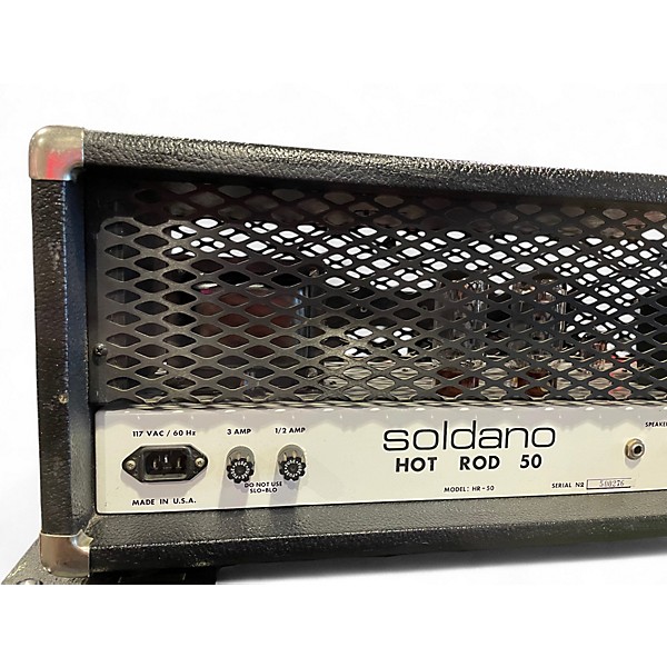 Used Soldano Hot Rod 50 50W Tube Guitar Amp Head