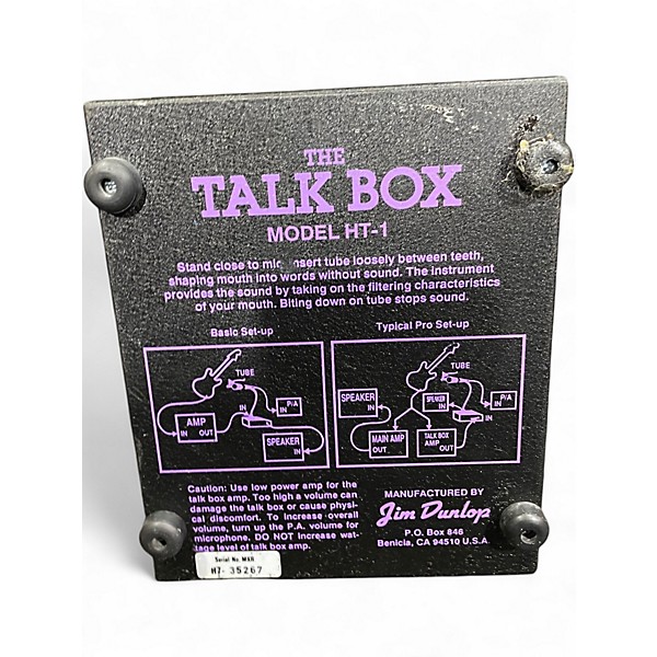 Used Heil Sound the talk box Effect Pedal