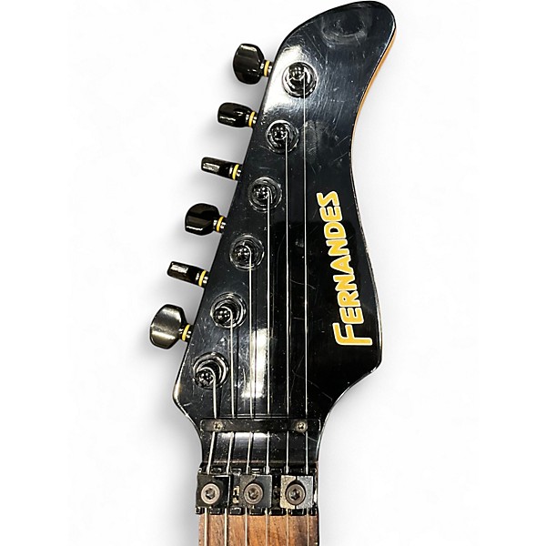 Used Fernandes FR65 Black Solid Body Electric Guitar