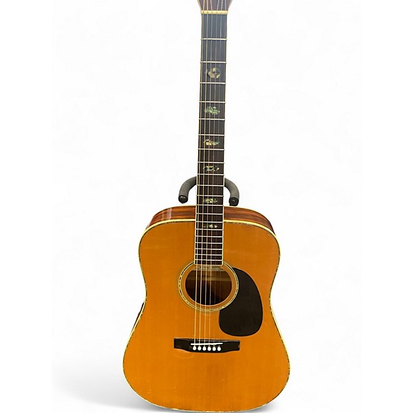 Used Aria W-30D Antique Natural Acoustic Guitar