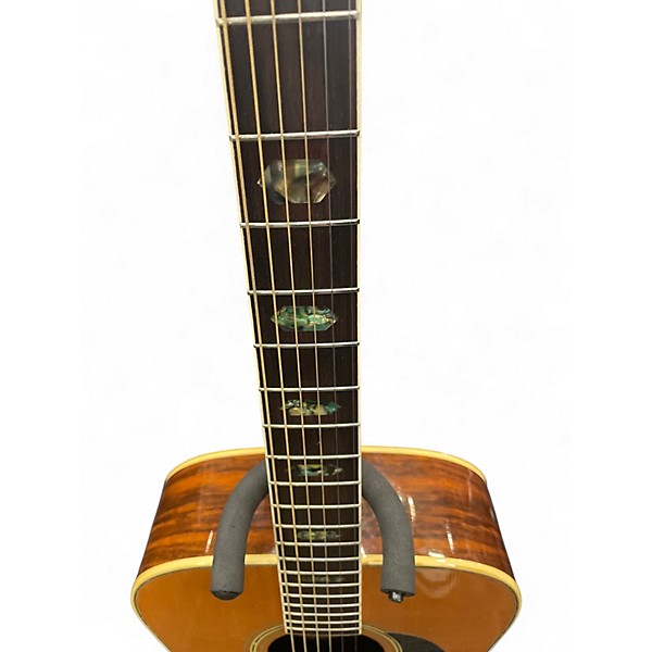 Used Aria W-30D Antique Natural Acoustic Guitar