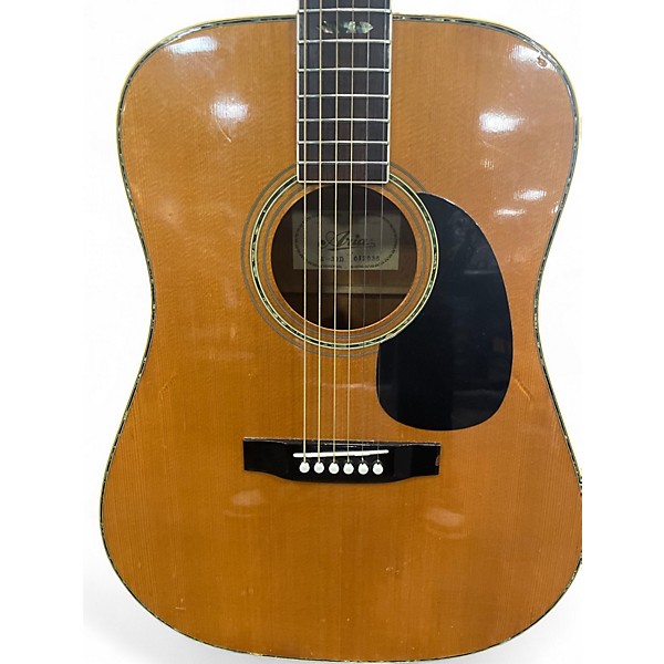 Used Aria W-30D Antique Natural Acoustic Guitar