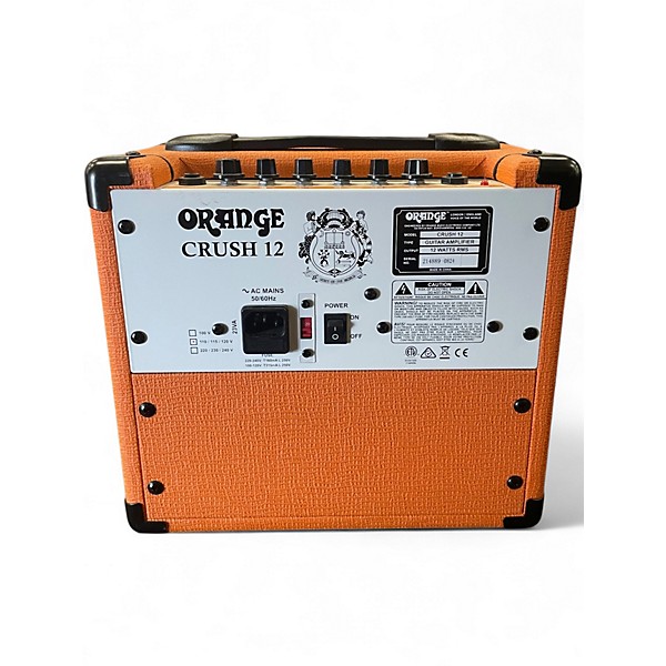 Used Orange Amplifiers Crush 12 Guitar Combo Amp